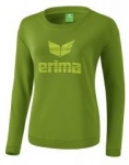 erima Logo Sweatshirt - Damen - 2018/2019 lindgrün/limettengrün | 34