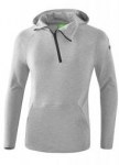 erima Kapuzensweat - Boys - 2018/2019 164 | grey melange/black