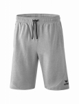 erima Sweatshorts - Jungen - 2018/2019 hellgrau/schwarz | 152
