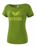 erima Logo T-Shirt - Damen - 2018/2019 lindgrün/limettengrün | 42