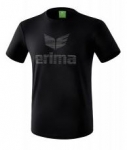 erima Logo T-Shirt - Jungen - 2018/2019 schwarz/grau | 128