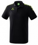 erima Poloshirt - Jungen - 2019 164 | schwarz/hellgrün