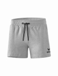 erima Sweatshorts - Damen - 2018/2019 hellgrau/schwarz | 46