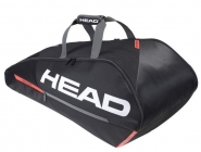 Tennistasche - Head - Tour Team 9R (2022) black/orange