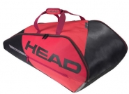 Tennistasche - Head - Tour Team 9R (2022) black/red