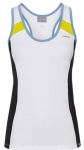 Head - AVA Tank Top - Damen (2019) weiß/gelb | S