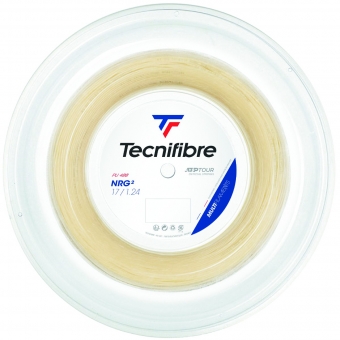 Tennissaite - Tecnifibre - NRG² - 200 m - Natur 17 / 1,24 mm