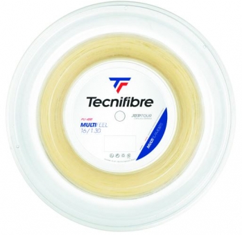 Tennissaite - Tecnifibre - MULTIFEEL - 200 m - Natur 16 / 1,30 mm