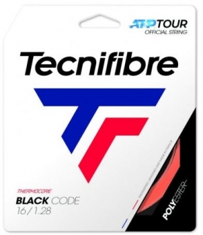Tennissaite - Tecnifibre - BLACK CODE - 12 m - Fire 16 / 1,28 mm