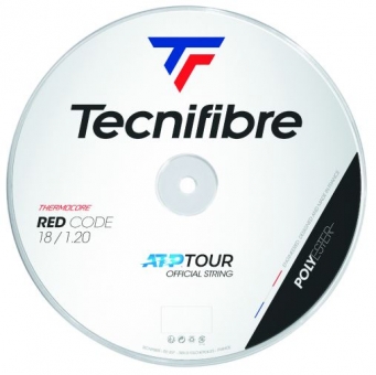Tennissaite - Tecnifibre - RED CODE - 200 m - Rot 18 / 1,20 mm