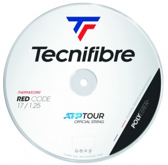 Tennissaite - Tecnifibre - RED CODE - 200 m - Rot 17 / 1,25 mm
