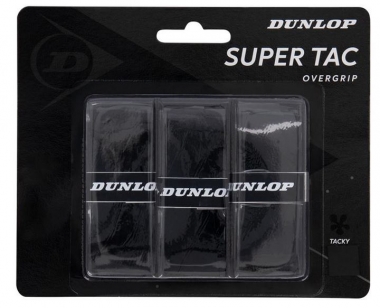 Overgrip - Dunlop - SUPER TAC - 3 St. schwarz