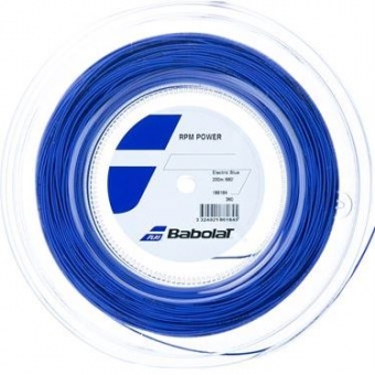 Tennissaite - Babolat - RPM POWER - 200 m 1,30 mm / 16 | blau