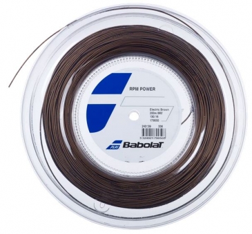 Tennissaite - Babolat - RPM POWER - 200 m 1,25 mm / 17 | braun