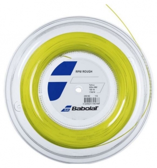 Tennissaite - Babolat - RPM ROUGH - 200 m 1,35 mm / 15L | gelb