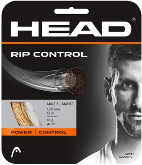 Tennissaite - Head - RIP Control - 12 m 17G/1,25 mm | natural