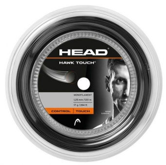 Tennissaite - Head - Hawk Touch - 200 m 16G/1,30 mm | anthracite