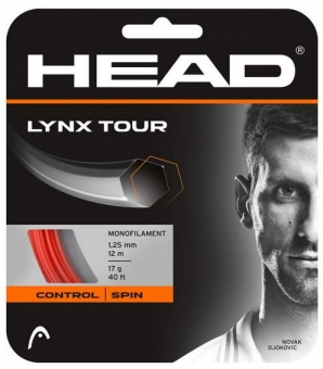 Tennissaite - Head - Lynx Tour - 12 m orange | 16G/1,30 mm