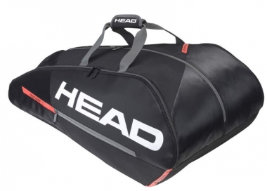Tennistasche - Head - Tour Team 12R (2022) black/orange