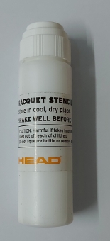 Head - Logostift weiss
