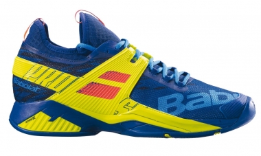Tennisschuh - Babolat - PROPULSE RAGE CLAY - Blue/Fluo Aero - Men - 2019 