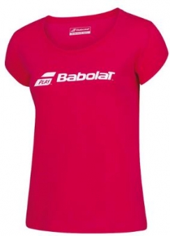 Babolat - EXERCISE Babolat Tee - Damen (2020) red rose | X0