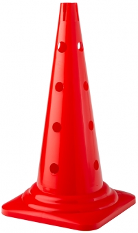 Lochkegel 52 cm red