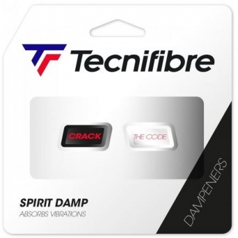 Vibrastop - Tecnifibre - SPIRIT DAMP - 2 pcs. CRACK THE CODE