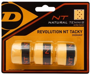 Overgrip - Dunlop - REVOLUTION NT TACKY - 3 St. orange