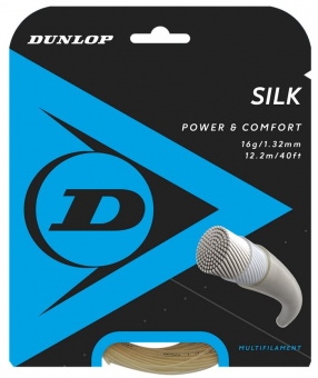 Tennissaite - Dunlop - SILK - 12 m 16G / 1,32 mm