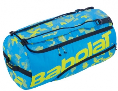 Tennistasche - Babolat - DUFFEL XL (2020) blau/giftgrün