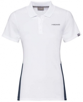 Head - CLUB Tech Polo Shirt  - Damen (2019) weiß/dunkelblau | XL