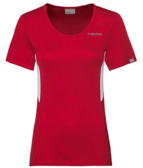 Head - CLUB Tech T-Shirt - Damen (2019) rot | M