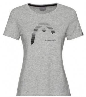 Head - CLUB LARA T-Shirt - Damen (2020) grau | XXL