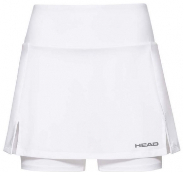 Head - CLUB Basic Skort Long - Damen (2019) weiß | 3XL