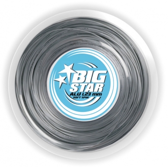 Tennissaite - BIG STAR - ALU SOFT SPIN - 200 m 