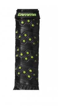 Gamma- Basisgriffband - Honeycomb Cushion Grip schwarz/grün