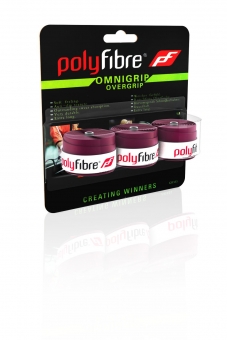 Polyfibre Omnigrip  - 3er bordeaux