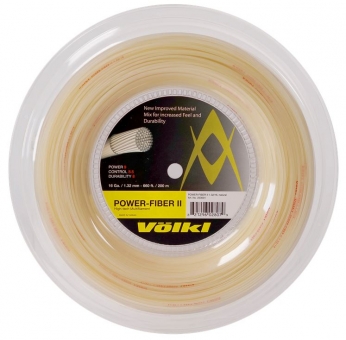 Tennissaite - Völkl - POWER FIBER II - Natur - 200 m 