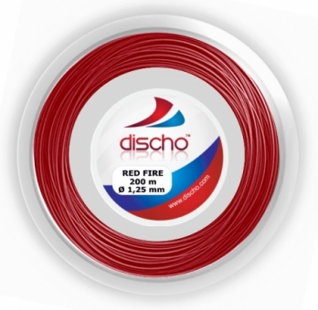 Tennissaite - DISCHO Red Fire - 200 m 
