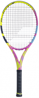 Babolat - MINI RACKET PURE AERO Pink-gelb