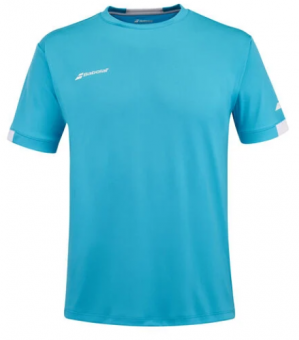 Babolat - Play Crew Neck Tee Herren (2023) Sodalite Blue - M