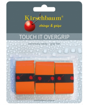 Overgrip - Kirschbaum - TOUCH IT - 3er Packung orange