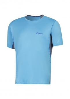 Babolat - T-Shirt - Crew Neck Pref Man (2017) blau | XL