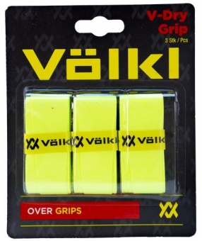 Überbänder - Völkl - V-Dry Overgrip 3pk Neon Yellow