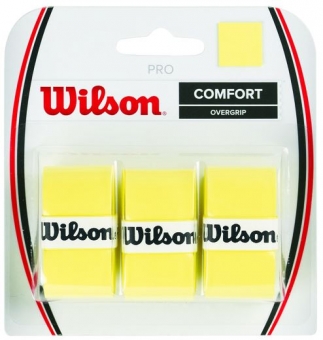 Overgrip - Wilson - PRO - 3er Packung gelb