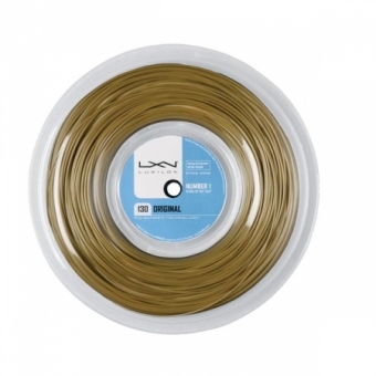 Tennissaite - Luxilon - ORIGINAL - bernstein - 200 m 