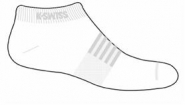 K-SWISS - Sport Socks 3-Pack - niedrig 39 - 42