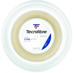 Tennissaite - Tecnifibre - X-ONE BIPHASE - 200 m - Natur-spiral 16 / 1,30 mm