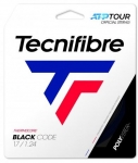 Tennissaite - Tecnifibre - BLACK CODE - 12 m - Schwarz 17 / 1,24 mm